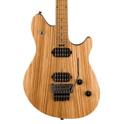 Used EVH Wolfgang WG Standard Exotic Zebrawood Electric Guitar - Natural image 1