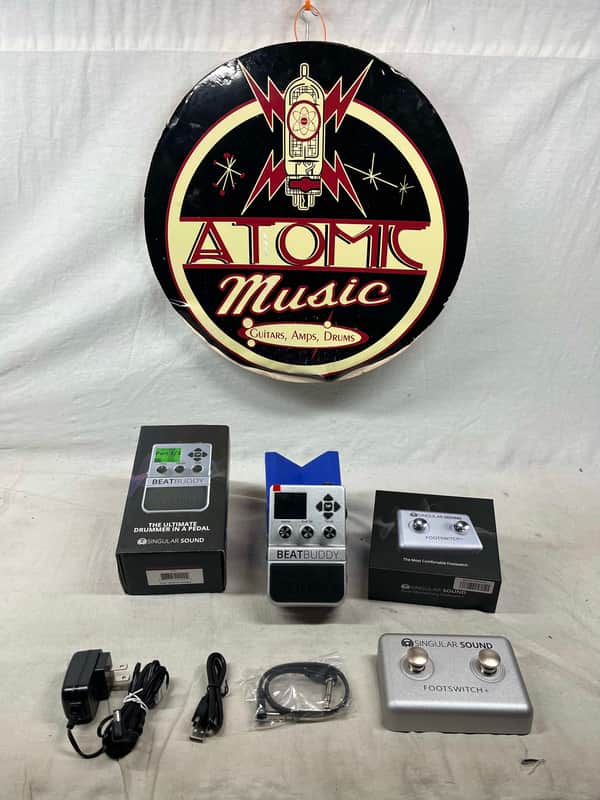 Singular Sound BeatBuddy beat buddy v1 Drum Machine Pedal with Dual Footswitch + Boxes image 1