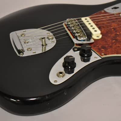 1963 Fender Jaguar Black Refin L-Series Pre-CBS w/HSC image 8