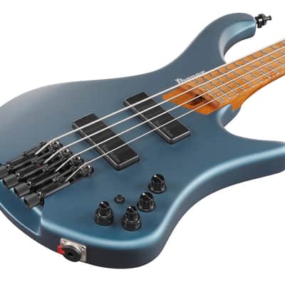 Ibanez EHB Ergonomic Headless Bass 4 String w/Bag - Arctic Ocean Matte (EHB1000AOM) image 10