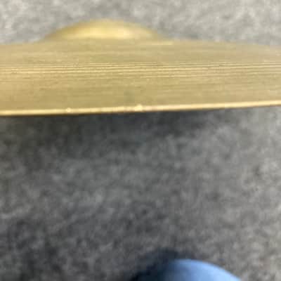 60s – 70s Zildjian Top / pre-Sabian Zil Co by AZ Co Bottom  14” hi hats image 13