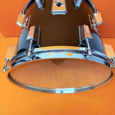 Vintage Sonor Lite 14"x12" Rack Tom - May 1984 - Black Lacquer - 100% Original / Very Good+ image 3