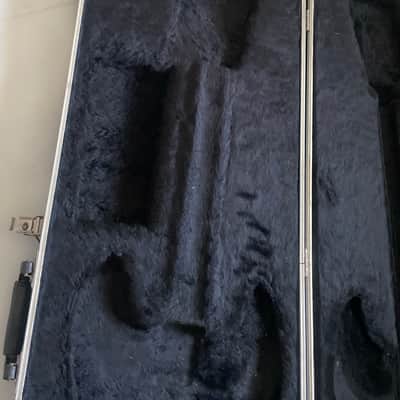 1990's Fender USA Stratocaster Telecaster Black Molded Hardshell Guitar Case Butterfly Latches image 21