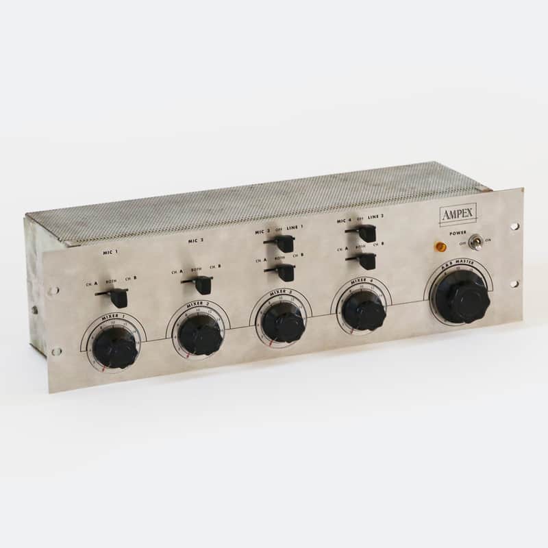 1960 Ampex MX-35 Vintage 4x2 Tube Mixer - 100% All Original, Great Tube Mic Pre - Studio Ready!! image 1