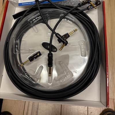 D'Addario PW-GPKIT-50 Planet Waves DIY Solderless Custom 1/4" TS Cable Kit - 40', 10 plugs 2008 - 2020 - Black image 2