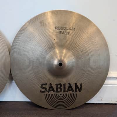 Sabian AA 14" Regular Hats 1980s image 5