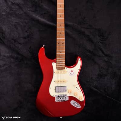 Bacchus BST-2-RSM/M - Roasted Maple Neck - CAR (Candy Apple Red) Universe Series image 2