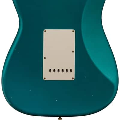 Fender Custom Shop Limited Edition 68 Strat Journeyman Relic Aged Ocean Turquoise w/case CZ561077 image 17
