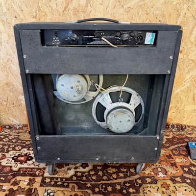 Vintage 1970s Carlsbro 60 TR Amp Tremolo Twin 2x12 Guitar Valve Amplifier Combo image 7