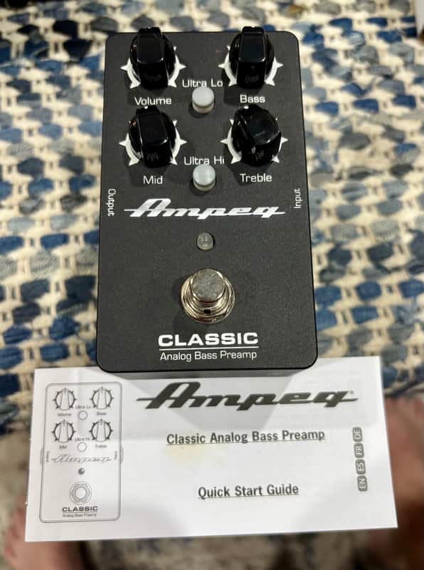 Ampeg Classic Analog Bass Preamp