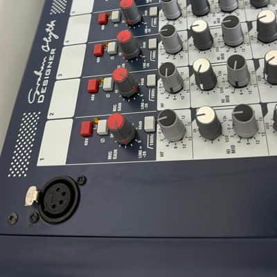 Soundcraft GB2 24-Channel 4-Bus Mixing Console 2010s - Blue image 3