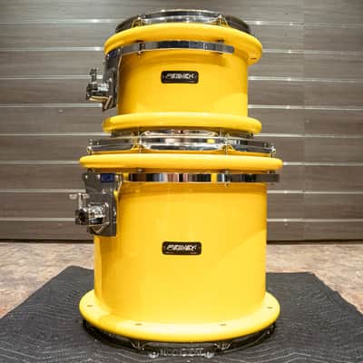 1994 Peavey RBS-1 5-Piece Shell Pack - Gloss Yellow image 8