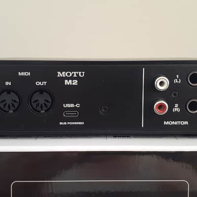 MOTU M2 USB-C Audio Interface - Black image 3