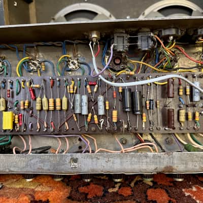 Vintage 1969 Marshall Bluesbreaker Tremolo 50 JMP 2x10 Amplifier Combo 1960s image 23