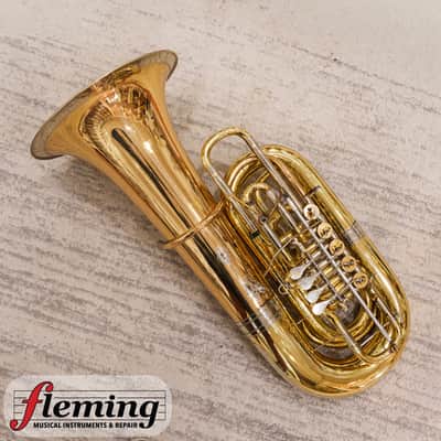 Alexander Model 163 Professional CC Tuba - Rotor Valves, Lacquer image 2