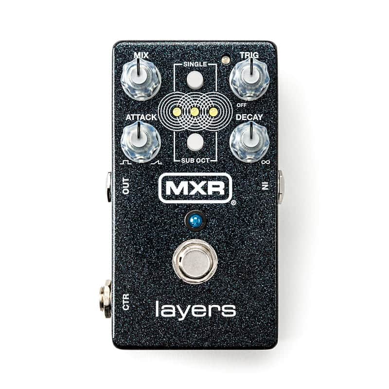 MXR M307 Layers Pedal 2024 - Present - Black Sparkle image 1