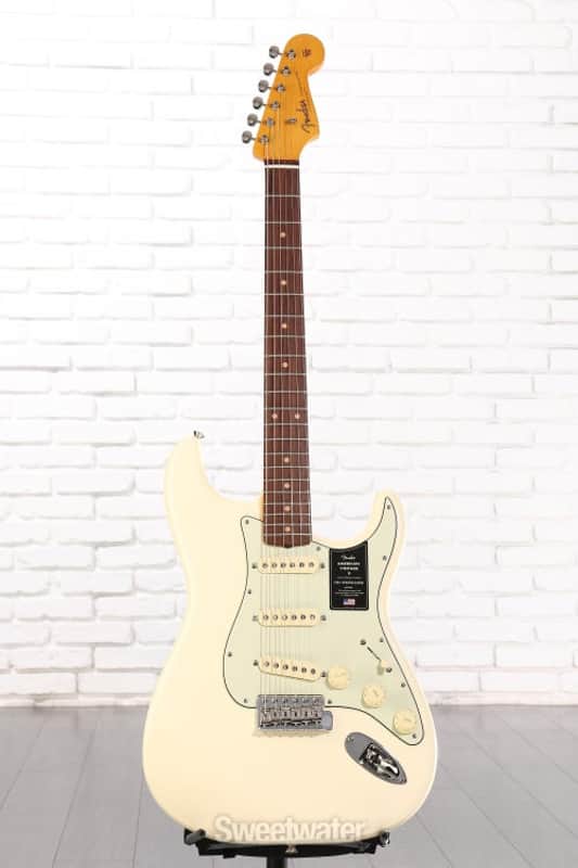 Fender American Vintage II 1961 Stratocaster Electric Guitar - Olympic White (StratAV261OWd2) image 1