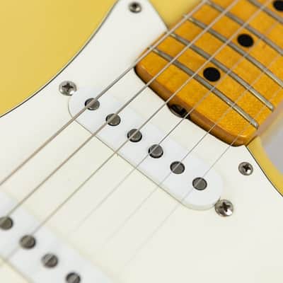 Fender Fender Custom Shop Stratocaster NOS MN Olympic White Pre Owned 1998 - Olympic White image 18