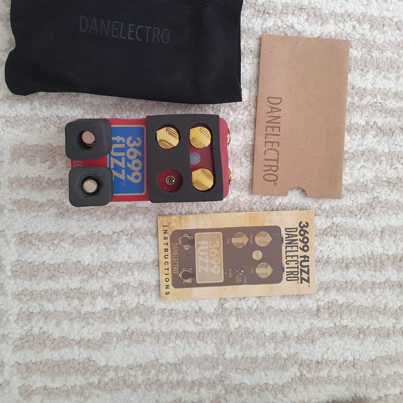 2020 Danelectro The 3699 Fuzz Red