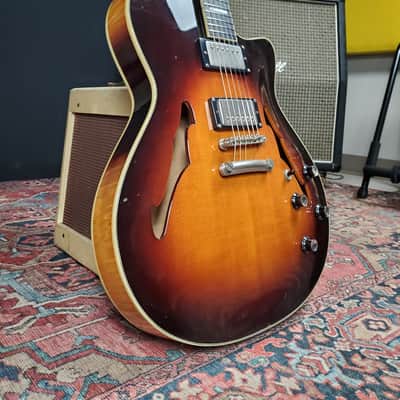 Bill Lawrence Semi Hollow Sunburst image 4