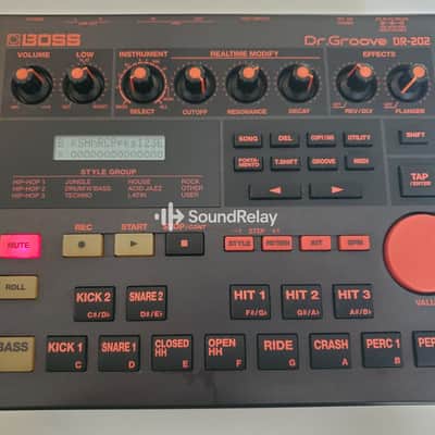 Boss DR-202 – Dr. Groove – 2000s Drum Machine – Printed Manual & PSU included – Tested image 15