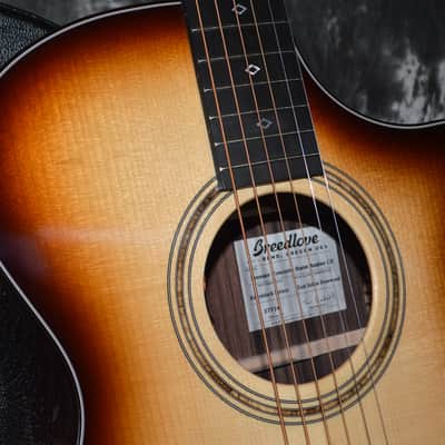 2022 Breedlove - Premier Concerto CE Adirondack - Burnt Amber image 2