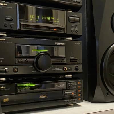 VINTAGE TECHNICS STEREO SYSTEM/5CD/PHONO/AUX/MADE IN JAPAN image 2