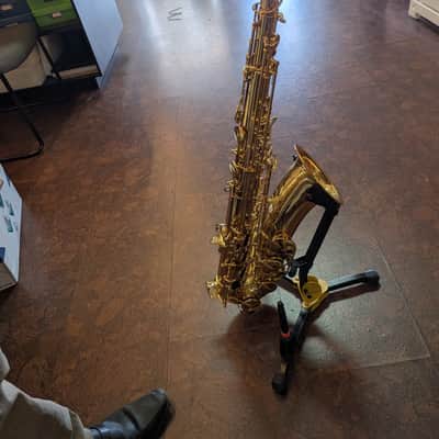 Yanagisawa T901 Tenor Saxophone with Hand-Engraved Bell 2010s - Clear Lacquer Bronze image 4