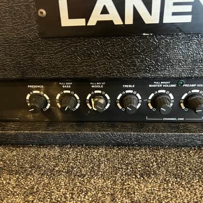 Laney AOR A100 Series 11 100 watt All Tube Guitar Amplifier Head 1990’s - Black image 7