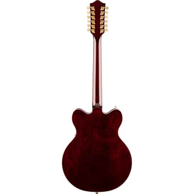 Gretsch G5422G-12 Electromatic Classic Hollow Body Double-Cut 12-String With Gold Hardware - Laurel Fingerboard, Walnut Stain image 4