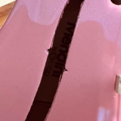 Mendini Cecilio Pink Violin W/Case image 4