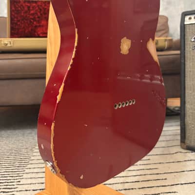 Fender Telecaster 1961 GLAS Custom Relic 8lb With G&G Custom Relic Tweed image 14