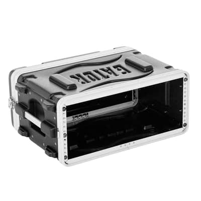 Gator Cases GR-4S Shallow Standard Molded PE 4U Audio Rack Case image 5