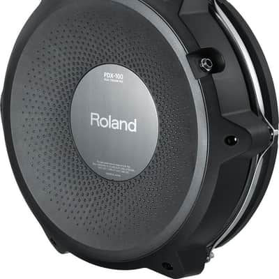 Roland PDX-100 Electronic V-Drum Pad, 10-Inch, Black image 2