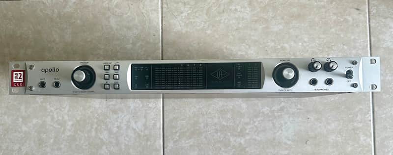 Universal Audio Apollo DUO Rack Thunderbolt Audio Interface w/ UAD DSP - Excellent Condition image 1
