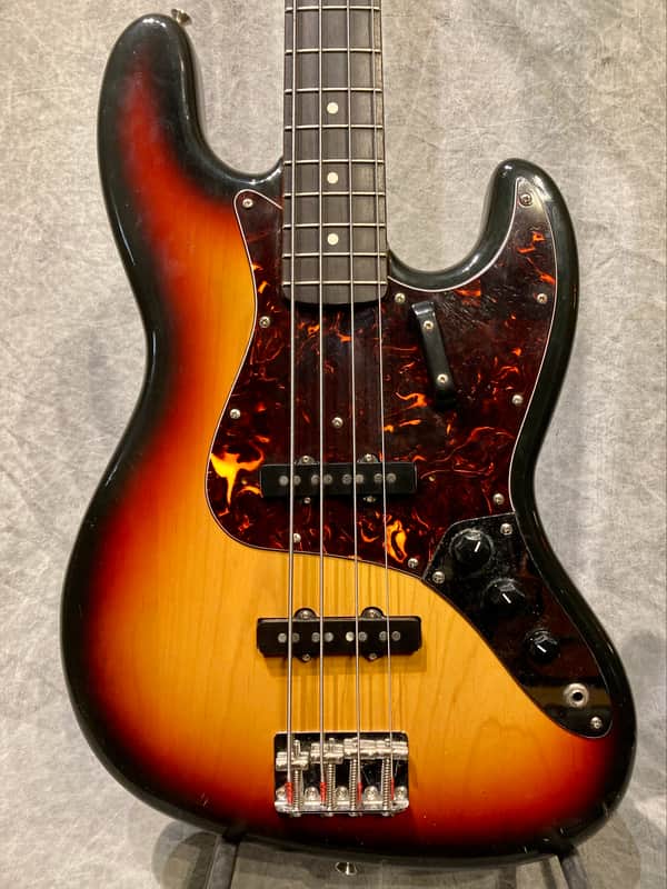 Fernandes RJB-75-60 , The Revival Jazz Bass 1982 - Sunburst | Reverb