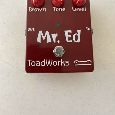 Toadworks Mr. Ed V1 Distortion Overdrive Rare Guitar Effect Pedal Made In USA image 1