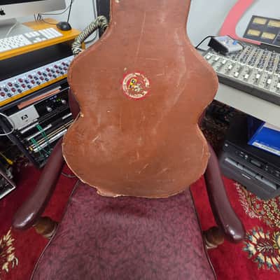 Guild Brown Early Hollowbody/Semi Hollow Guitar Case 1950s 1960s image 3