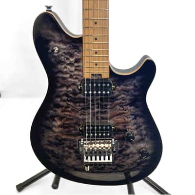 EVH Wolfgang WG Special QM with Baked Maple Neck - Charcoal Burst image 2