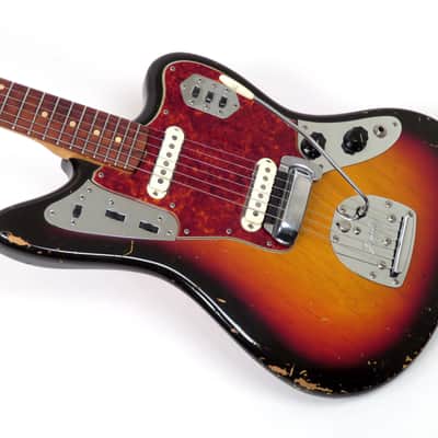 1962 Fender Jaguar - Sunburst - Rare Factory BUBINGA Fingerboard - First Year - Original Case, Strap & Bridge Cover image 6