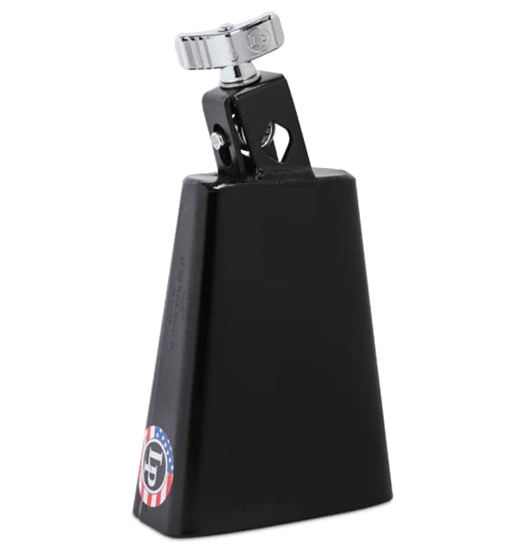 Lp Black Beauty Senior Cowbell with 1/2" Mount image 1