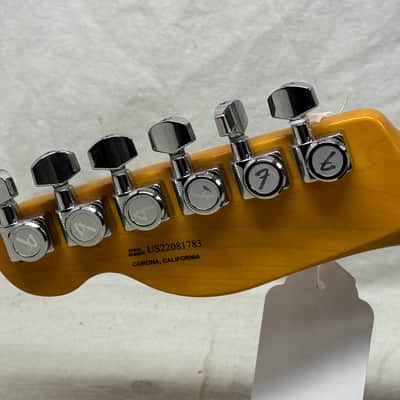 Fender American Ultra Telecaster Guitar with Case 2022 - Texas Tea / Rosewood fingerboard image 10