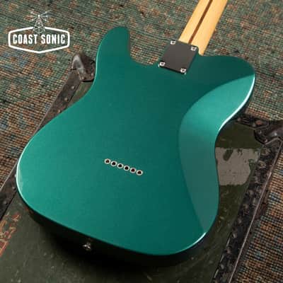 2023 Fender FSR Hybrid II Telecaster Sherwood Green w/ Matching Headstock Japan MIJ image 10