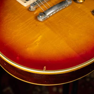 Circa 1971 Gibson Les Paul Custom Cherry Sunburst w/HSC image 13