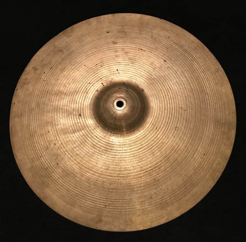 A. Zildjian 16" Small Stamp Crash Cymbal 1957 - 1960 image 1