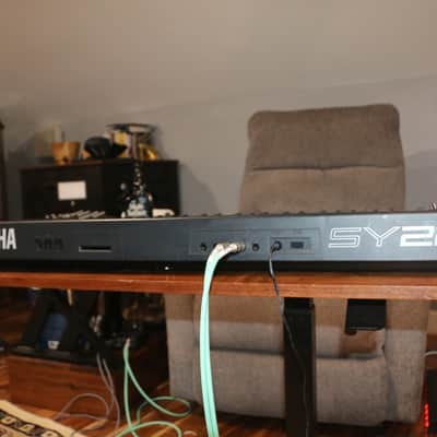 Yamaha SY22 Dynamic Vector Synthesizer 1990 Black image 5