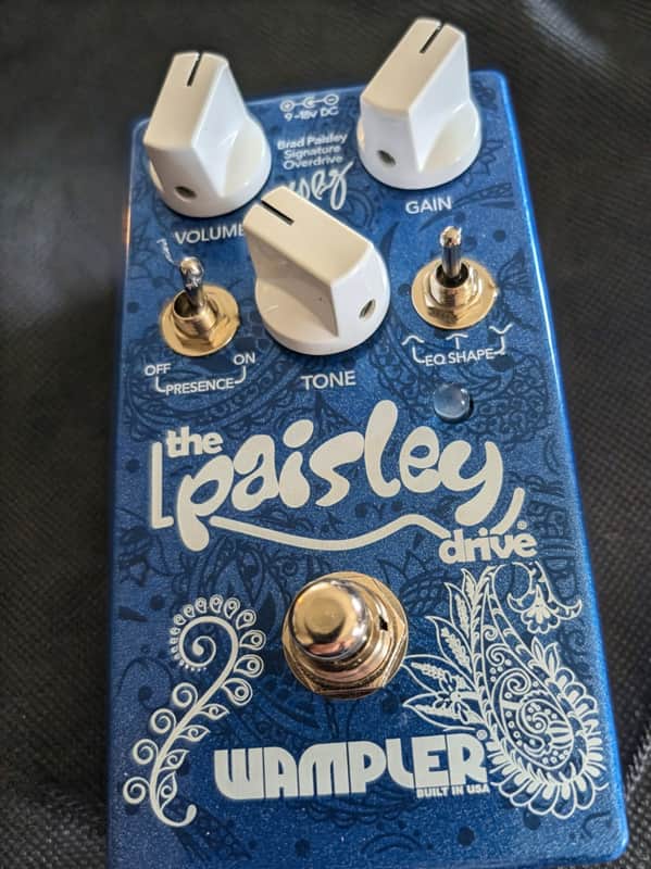 Wampler Paisley Drive 2010s - Blue image 1
