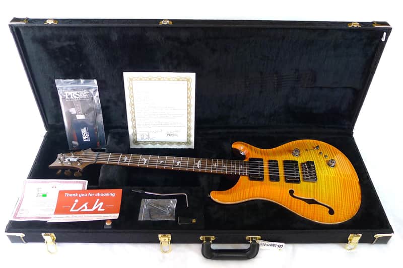 LIKE NEW Paul Reed Smith PRS 2022 Private Stock Limited Edition 1 of 85 Special Semi-Hollow 22 Citrus Glow image 1