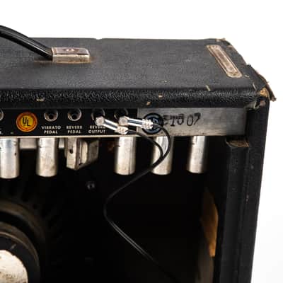 Fender Deluxe Reverb Silverface Owned by Mike Campbell image 16