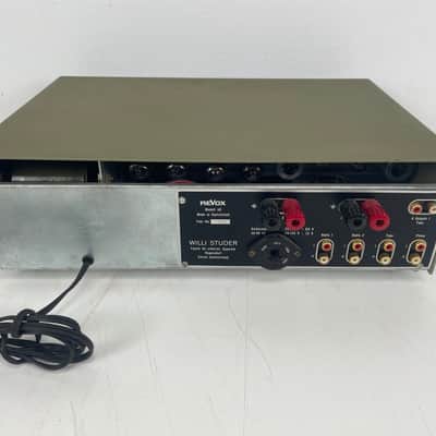 Revox - Modell 40 - Stereo Tube Amplifier - Serviced (Fuse Installed) image 6